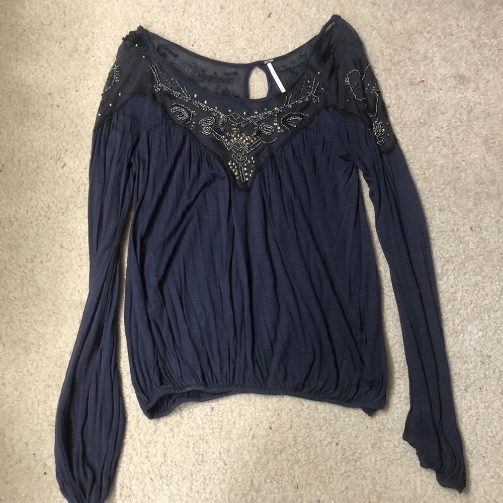 Free People Boho Blouse